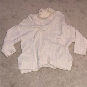 Knitted turtleneck sweater 💕💕